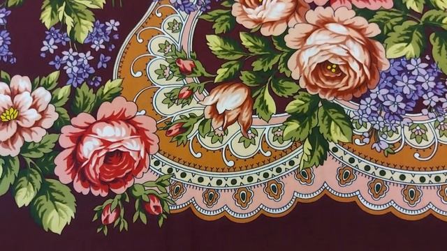 #ПавловопосадскиеПлатки Шали ,,Сиреневый туман,,вид7 и ,,Воспоминание о лете,,вид18.Сравнение смотреть онлайн