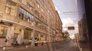 24 маршрут трамвая. 04.08.2021 год. Москва.