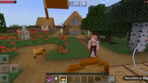 тестируют мод на умных жителей для майнкрафта