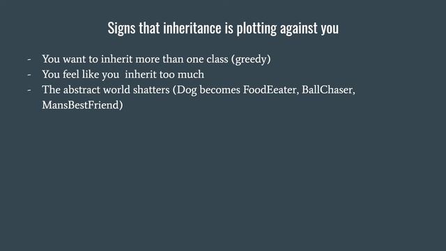 Java: Composition over inheritance смотреть онлайн