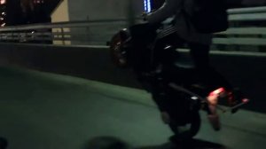 Стант на китайском скутере 150 cc