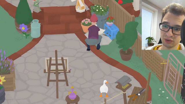 UNTITLED GOOSE GAME ПРОХОДЖЕННЯ УКРАЇНСЬКОЮ №4 ГУСЯЧЕ ПРАННЯ