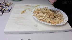 ✅ Как быстро очистить спички от серы в больших количествах