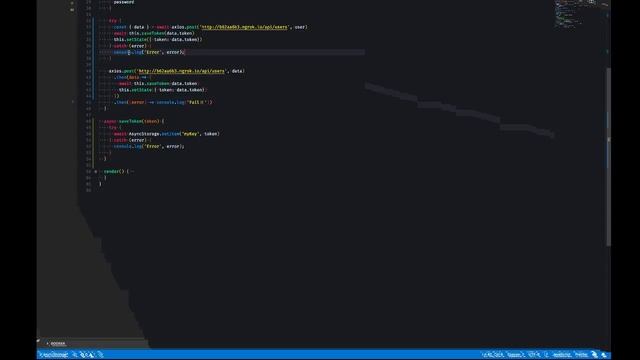 React Native - AsyncStorage смотреть онлайн