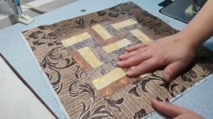 Как сшить наволочку на подушку из остатков штор своими руками.