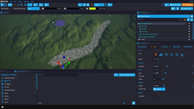 Create a Forest Environment in 5 Mins | Core Games Tutorial