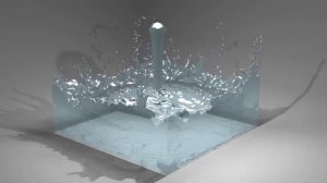 Симуляция воды в Blender eevee SSRT render