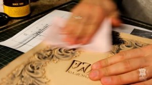 Изготовление кожаного кошелька с тиснением  Making a Handmade Leather Wallet