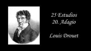 25 Estudios para flauta - Louis Drouet (20. Adagio)