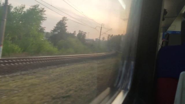 Прибытие На станцию Жигулёвское Море На ЭД4м-1055/1056 Сообщением 6014/6013 Самара Жигулёвск смотреть онлайн