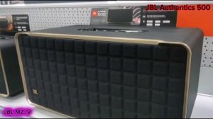 JBL Authentics 500 and JBL Partybox On the go essential bass and sound test