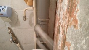Замена шарового крана под давлением