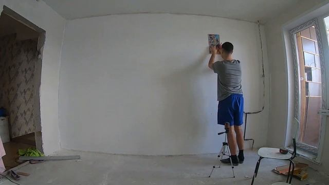 3D рисунок на стене\Продолжаю ремонт смотреть онлайн