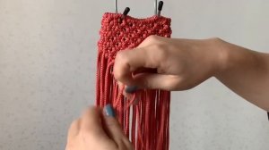 Макраме чехол для телефона/Macrame case for phone