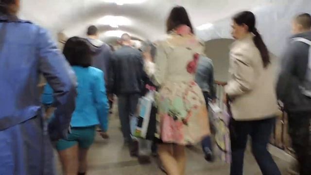 Москва Метро Проспект Мира кольцевая и радиальная 15 мая 2014 смотреть онлайн