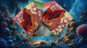 Веер 4 Русалочка