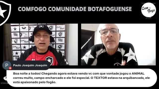 LIVE POS JOGO DA COMFOGO  -  patronato X BOTAFOGO