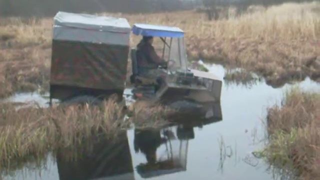 Вездеход Панфиловец 004. Через речку смотреть онлайн