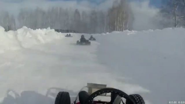 Картинг Йошкар-Ола. Соревнования в Параньгинском районе. смотреть онлайн
