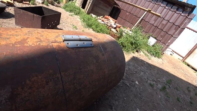 Cделали печь под казан Очаг смотреть онлайн