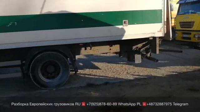 Польша На разбор Volvo FM7 1999г двигатель D7C250 МКПП Разборка Европейских грузовиков Volvo Вольво