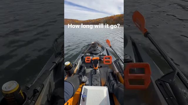 KAYAK MOTOR Battery Test