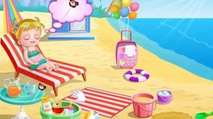 Baby Hazel at Beach by Top Baby Games | Fun Game Videos For Children
