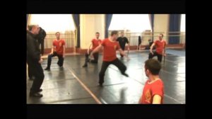 Ансамбль А.В.Александрова, репетиция танца