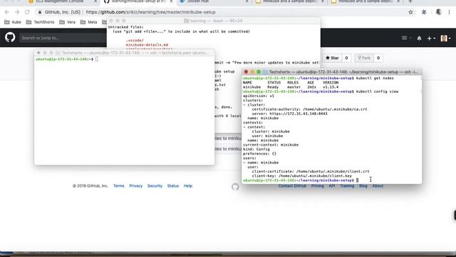 minikube with sample nodejs deployment смотреть онлайн