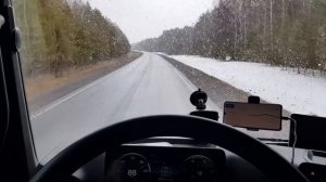 По Сибири пока идём спокойно | Погода немного чудит | Дальнобой по России
