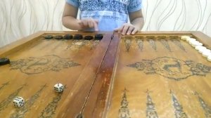 Как в нарде играется игра - ПИОНЕР. ?