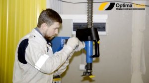 Установка шиномонтажного оборудования. Компания Оптима-Трейд