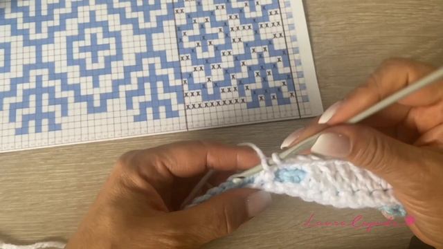 MOSAIC CROCHET - FOR BEGINNERS - BY LAURA CEPEDA смотреть онлайн