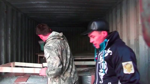 Разгрузка спутниковых антенн SVEC смотреть онлайн