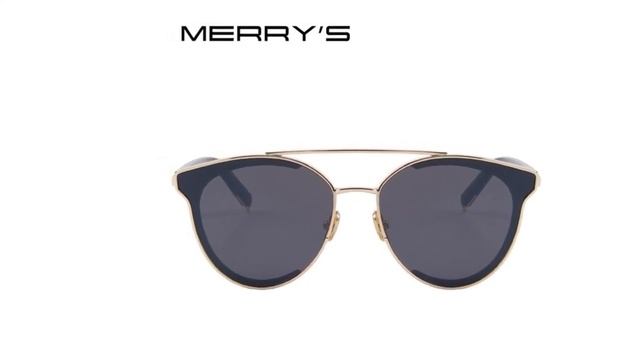 Женские очки MERRYS, классические, дизайнерские, кошачий глаз как носить солнечные очки