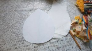 Осенний декор в доме. Шью прихватки и тыкву.