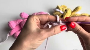 Маленький дракончик крючком // мастер-класс // часть 2