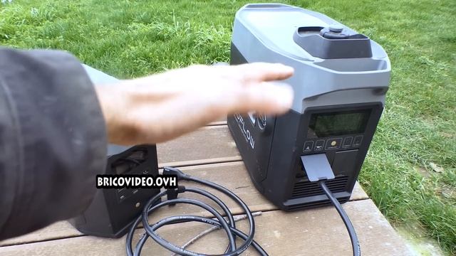 ECOFLOW DELTA MAX station d'énergie solaire UPS + PARKSIDE LIDL compresseur silencieux PSKO 24 смотреть онлайн