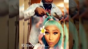 AALIYAHJAY DID NICKI MINAJ MAKEUP