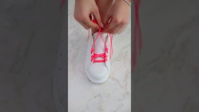 Красивая и практичная шнуровка кроссовок