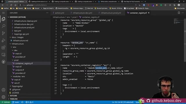 GitHub Actions, Terraform, K8s, and Helm смотреть онлайн