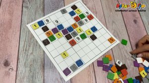 Игра настольная Десятое королевство Судоку с деревянными фишками Цифры с 8лет