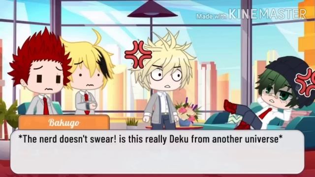 Bnha meets different AU’s of Deku // part 1 // Remake // Gacha Club смотреть онлайн
