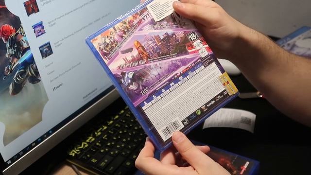 Распаковка игр для PS4 с GameZone96. Первый опыт заказа игры!