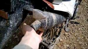 Прямоток на irbis TTR 250R (Сахалин)