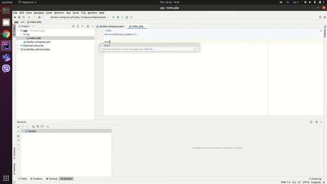 1. Настройка Docker. PHP+Nginx+MySQL смотреть онлайн