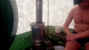 Мобильная баня. Мобиба.МБ-15. Кайфандра РБ200/К5 и Жига с каменной закладкой.