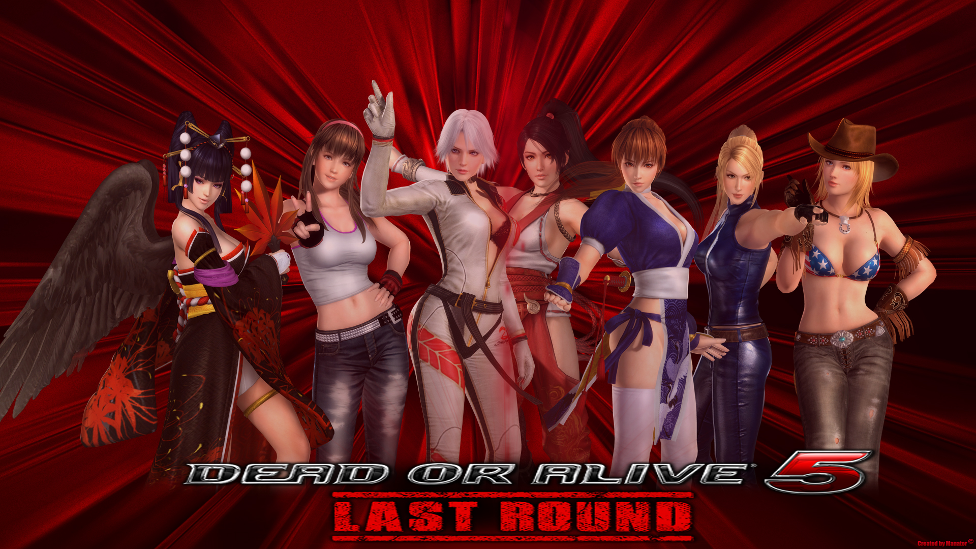 Обзор игры - DEAD OR ALIVE 5. Last Round # 4. PC - HD Full. 1080p.