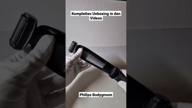 Auch für den Rücken? - Philips Series 5000 Bodygroom - Unboxing