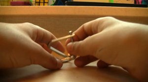 Как разъединить и соединить металлическую головоломку треугольники. (Выпуск 1)